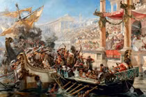 Trận hải chiến đẫm máu tái hiện quyền lực vô đối La Mã cổ