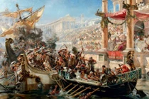 Trận hải chiến đẫm máu tái hiện quyền lực vô đối La Mã cổ