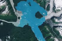Hòn đảo mới bất ngờ lộ diện ở Alaska nhờ ảnh vệ tinh NASA