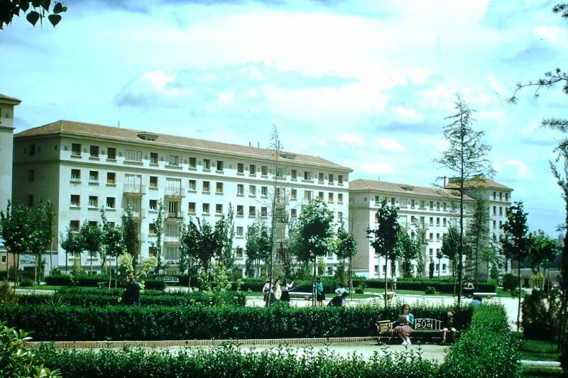 Diện mạo tuyệt đẹp của thủ đô Tây Ban Nha năm 1954