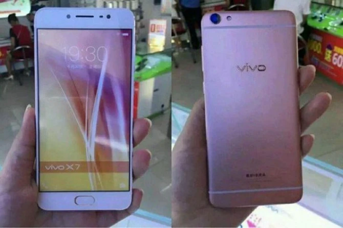 Điện thoại Vivo X7 Plus lộ ảnh thực tế sát ngày ra mắt