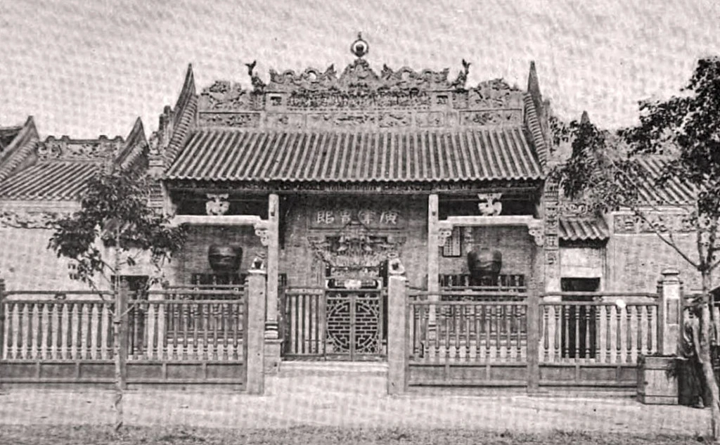 Bất ngờ hình ảnh chùa Bà Thiên Hậu hàng trăm năm trước