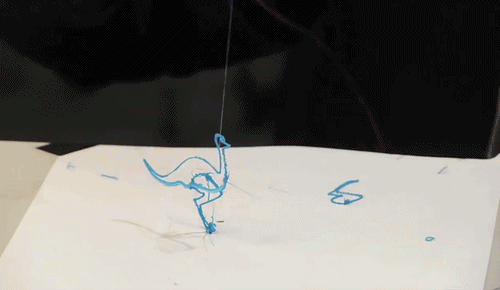 Với các loại bút vẽ 3D có sẵn, người sử dụng có thể vẽ mọi thứ mình thích và sử dụng chúng như vật trang trí.