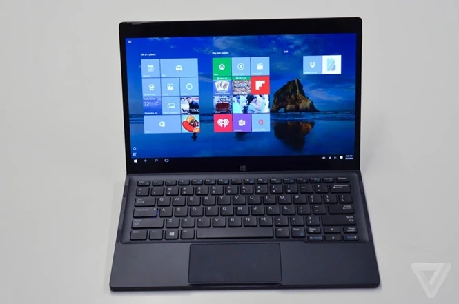 Hình ảnh máy tính “biến hình” XPS 12 mới của Dell