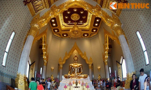 Chuyện ly kỳ tượng Phật vàng nguyên khối lớn nhất thế giới