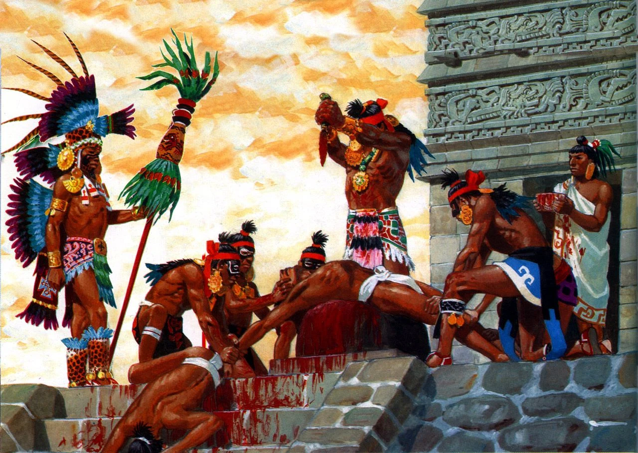 Rùng mình cuộc hiến tế 20.000 người của đế chế Aztec
