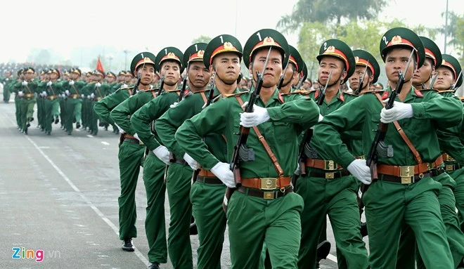 Chiêm ngưỡng Quân đội Việt Nam tập diễu binh 2/9