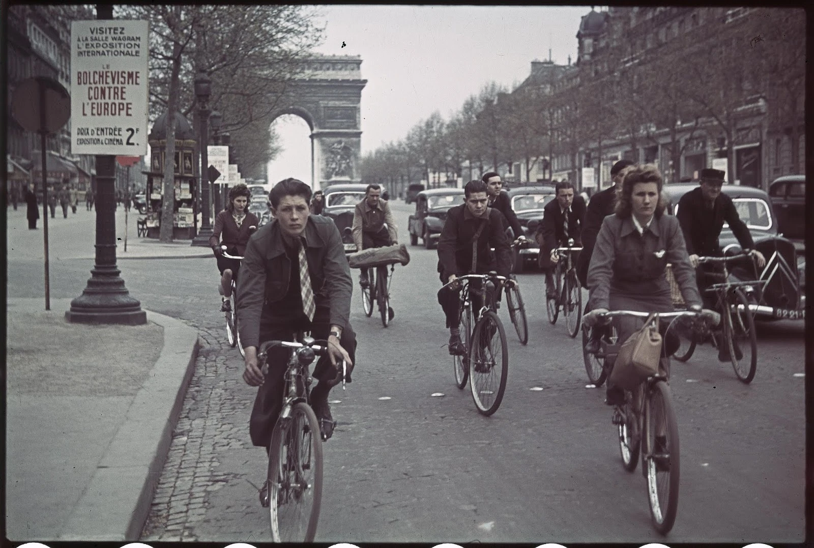 Ảnh hiếm: Paris giai đoạn bị Phát xít Đức chiếm đóng