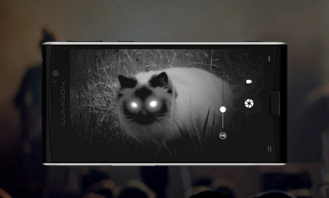 Chi tiết về điện thoại “nhìn xuyên màn đêm” Lumigon T3 