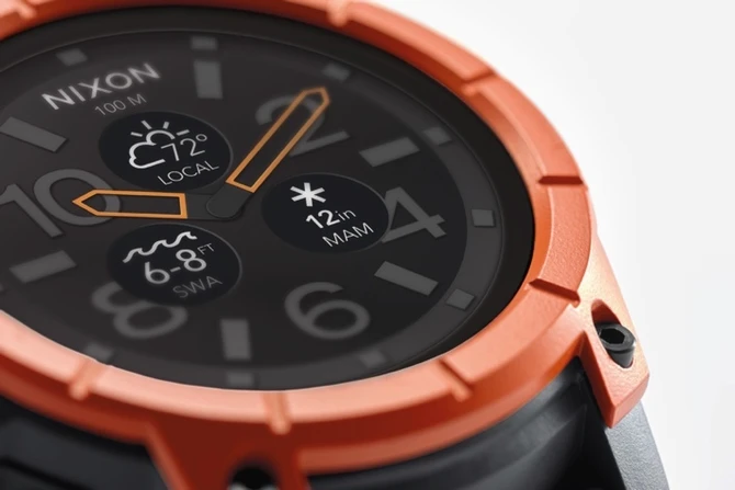 Ngắm đồng hồ Nixon Mission: Smartwatch chống nước đến 100 mét