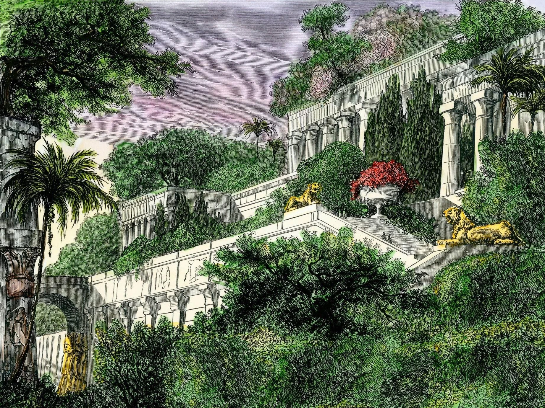 Bí mật không lời giải của vườn treo Babylon huyền thoại