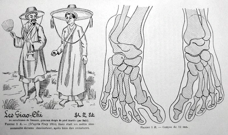 Sự thật về “bàn chân Giao Chỉ” của người Việt cổ