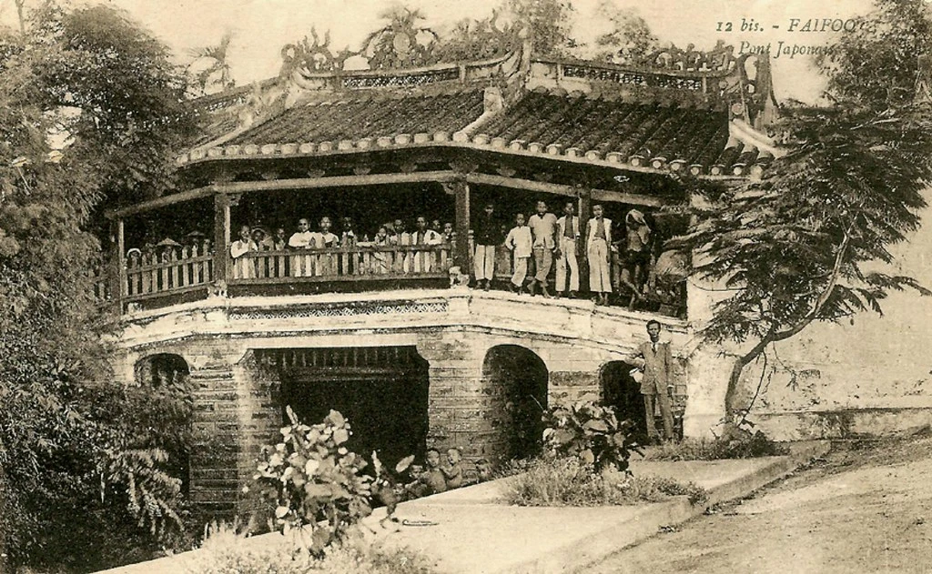Loạt ảnh lịch sử quý giá về Chùa Cầu ở Hội An