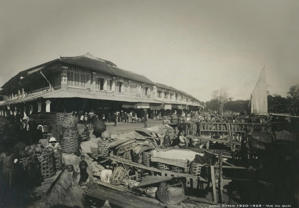 Ảnh cực hiếm về miền đất Long Xuyên thập niên 1920