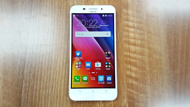 Mở hộp điện thoại Asus ZenFone Max pin khủng giá rẻ
