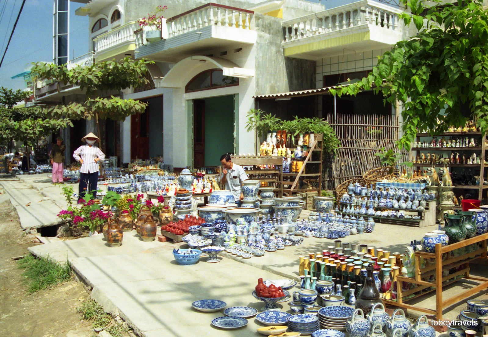 Ảnh hiếm và đẹp về làng gốm Bát Tràng năm 1996