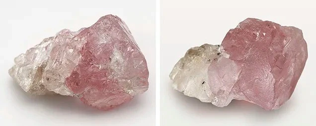 Thợ mỏ tìm thấy viên kim cương hiếm có, nửa hồng nửa không màu