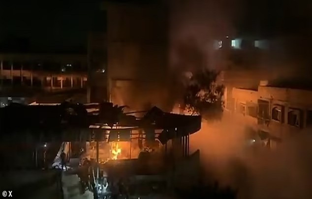 Theo lực lượng Hamas tại Gaza, 18 trẻ em nằm trong số những người thiệt mạng trong vụ tấn công. Ảnh: X.