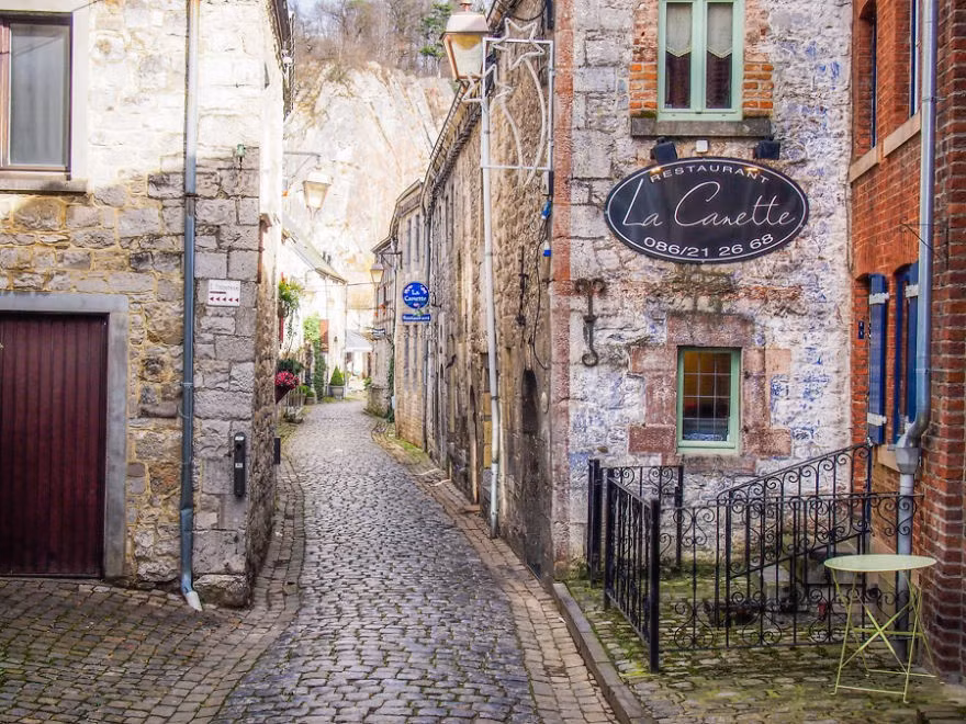 Những ngôi nhà mang nét cổ kính ở Durbuy.