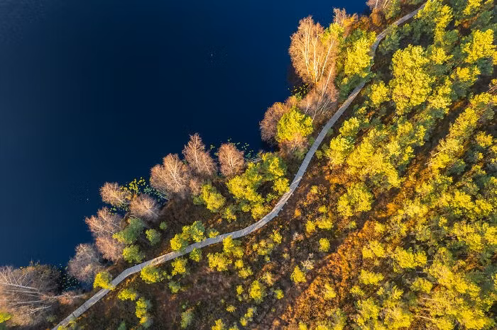 Cảnh quan thiên nhiên tuyệt đẹp ở Litva khiến nhiều người sửng sốt.