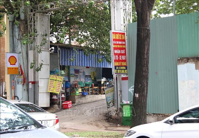 Khu đất 42 Chu Mạnh Trinh. Ảnh tư liệu: Trần Xuân Tình/TTXVN