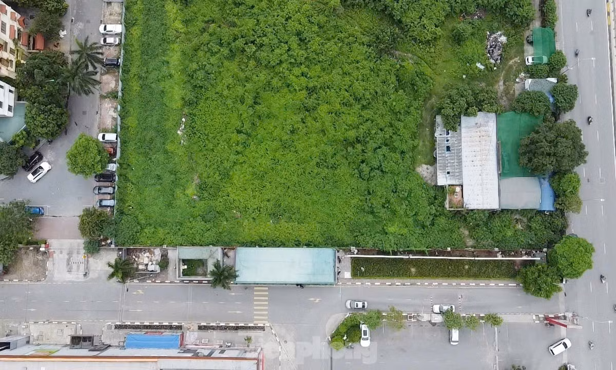 Một phần khu đất bên trong dự án được tận dụng làm trụ sở Công ty cổ phần Đầu tư SCIC – Bảo Việt.