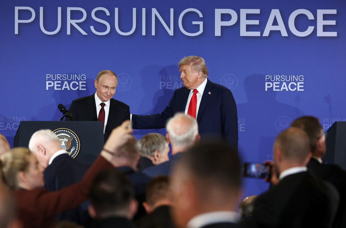 Phát biểu sau đó, Tổng thống Trump cho biết hai bên đã đạt “nhiều điểm thống nhất” và có “tiến triển lớn” trong hội đàm, song vẫn còn việc phải làm để kết thúc xung đột ở Ukraine. Ảnh: Sputnik.