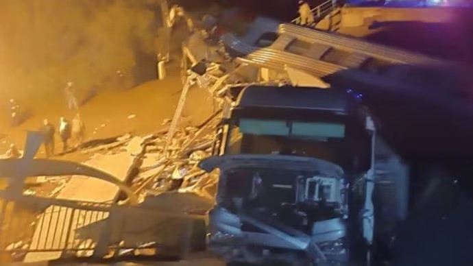 Theo người phát ngôn của RT, một cuộc điều tra hiện đang được tiến hành để xác định xem vụ việc có phải là một cuộc tấn công khủng bố hay không. Ảnh: Telegram.