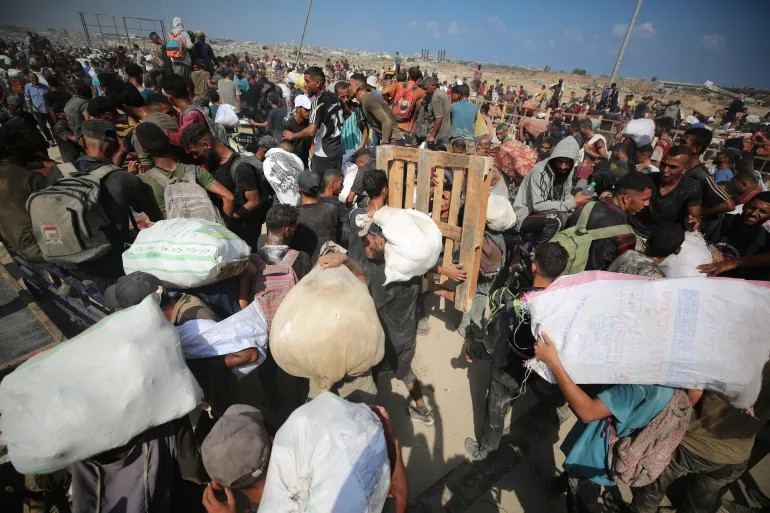 Theo Cơ quan Y tế Gaza ngày 5/8, thêm 8 người đã tử vong vì đói hoặc suy dinh dưỡng, trong đó có 1 trẻ em, tại Gaza trong 24 giờ qua. Ảnh: Anadolu.