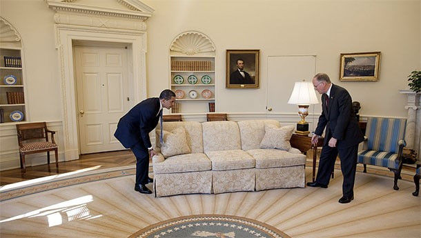 Mỗi vị Tổng thống Mỹ đều trang trí Phòng Bầu dục theo sở thích cá nhân của mình. Ảnh: whitehousehistory.org.