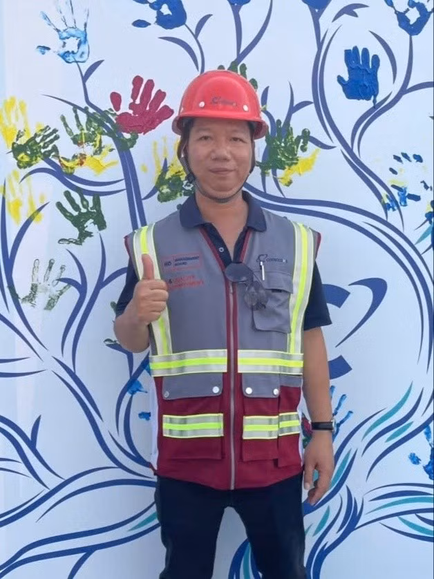 Anh Giang Võ không về quê Tết này để đảm bảo tiến độ công việc.