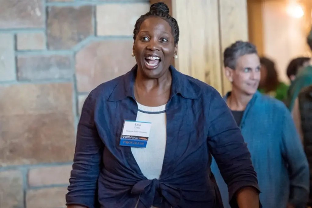 Từ năm 2000 đến năm 2001, bà là cố vấn cấp cao về tài chính và phát triển tại Bộ Tài chính Mỹ với tư cách là Nghiên cứu viên về các vấn đề quốc tế của Hội đồng Quan hệ Đối ngoại. Ảnh: Bloomberg.