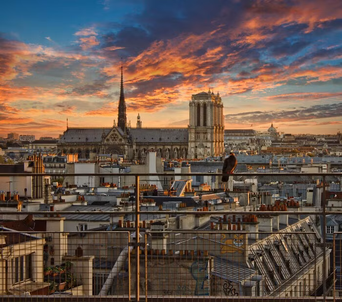 Nhà thờ Đức Bà Paris được coi là điểm số 0 để đo khoảng cách từ thủ đô Paris đến các thành phố khác của Pháp.