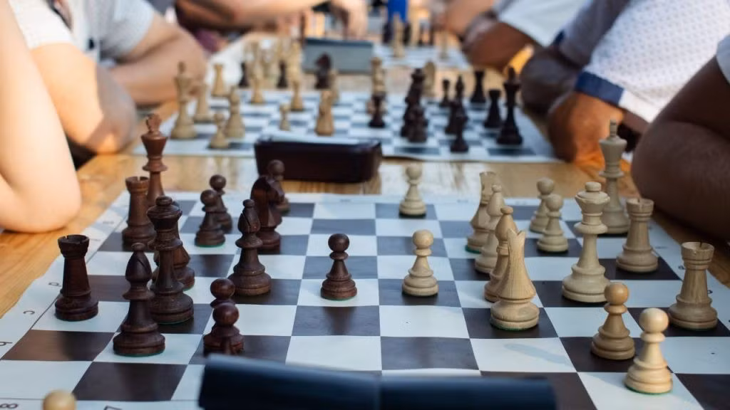 Giải đấu cờ vua đầu tiên của Mỹ diễn ra tại New York vào năm 1843. Ảnh: learnbright.