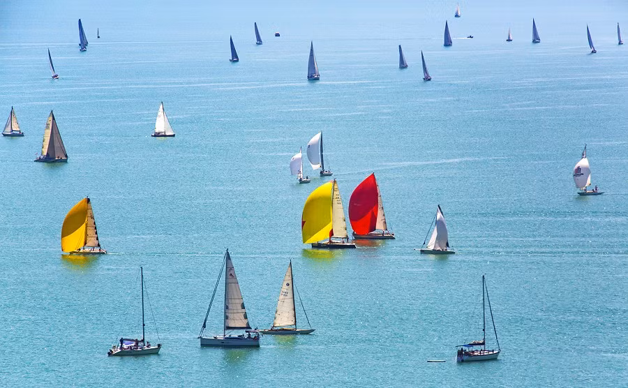 Hồ Balaton, được ví như biển ở Hungary, là hồ nước lớn nhất Trung Âu. Ảnh: IC.