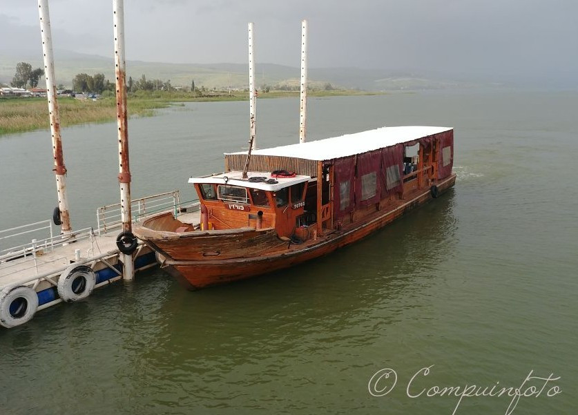Con thuyền này đã được sử dụng từ rất lâu trên hồ Tiberias.