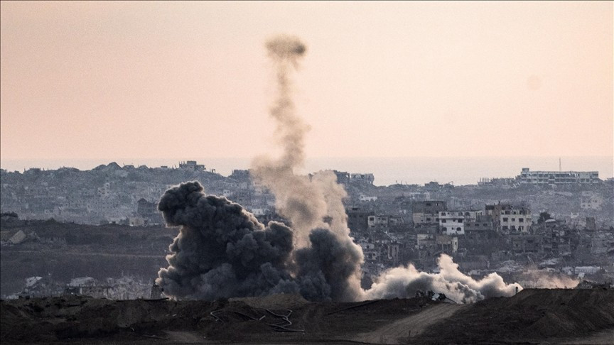 Israel tiếp tục các cuộc tấn công ở Gaza. Ảnh: AA. israel1.png