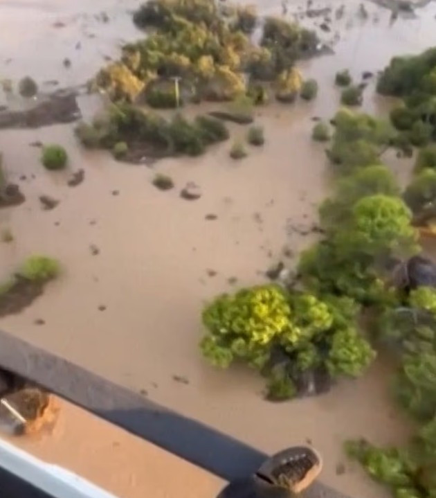 Lượng mưa lớn được dự báo xuất hiện ở hầu hết các khu vực của Aragon và Catalonia, có thể gây ra lũ lụt. Ảnh: DM.