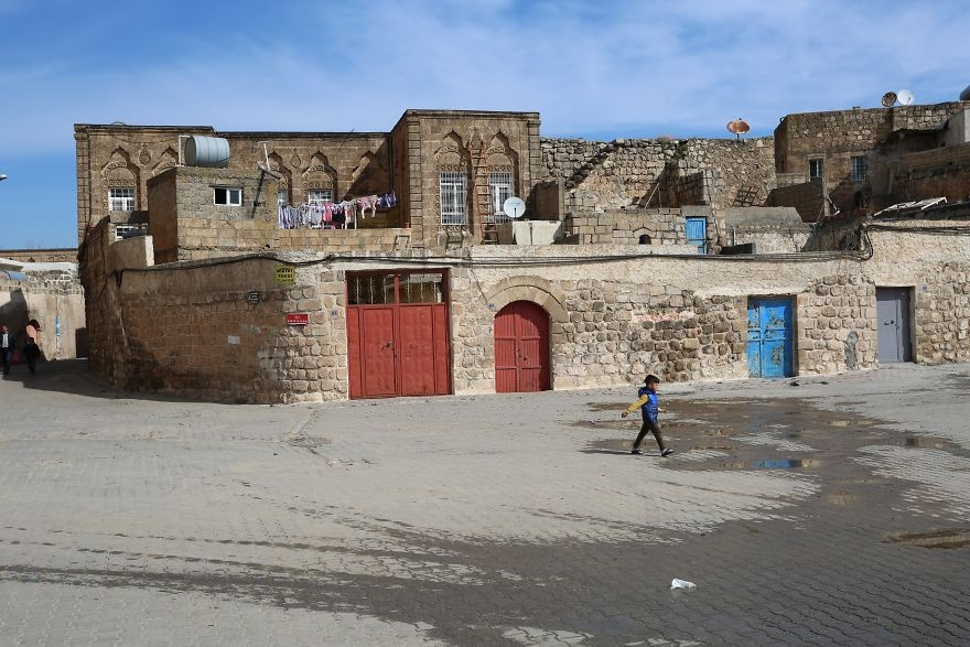 Ngôi nhà truyền thống ở Midyat.