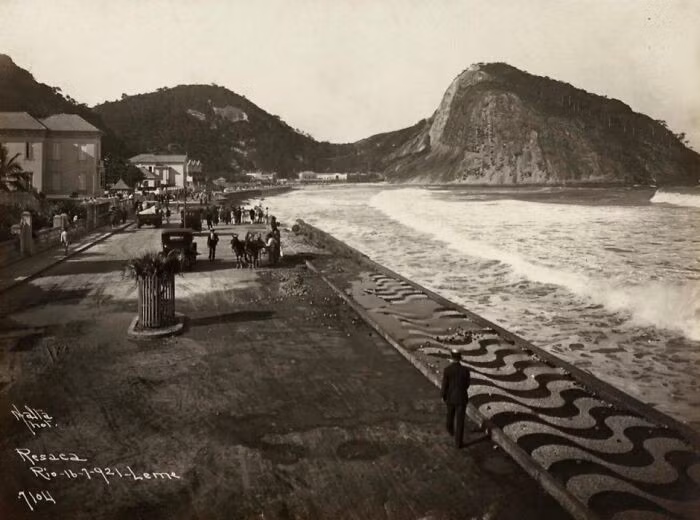 Quang cảnh thành phố Rio de Janeiro, Brazil, năm 1921.