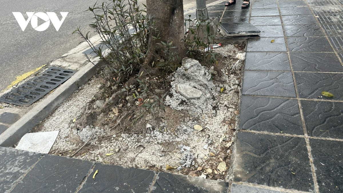 Dấu hiệu thi công cẩu thả dễ dàng thấy bằng mắt thường.