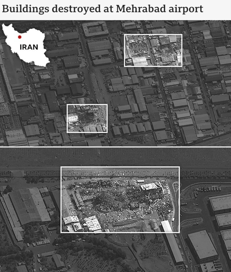 Trong khi đó, người phát ngôn Quân đội Israel, Chuẩn tướng Effie Defrin, đánh giá rằng chương trình hạt nhân của Iran đã bị thụt lùi nhiều năm sau cuộc chiến với Israel. Ảnh: BBC.