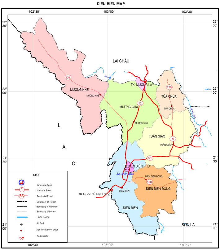 Dân số toàn tỉnh Điện Biên là 598.856 người (theo điều tra dân số ngày 1/4/2019)