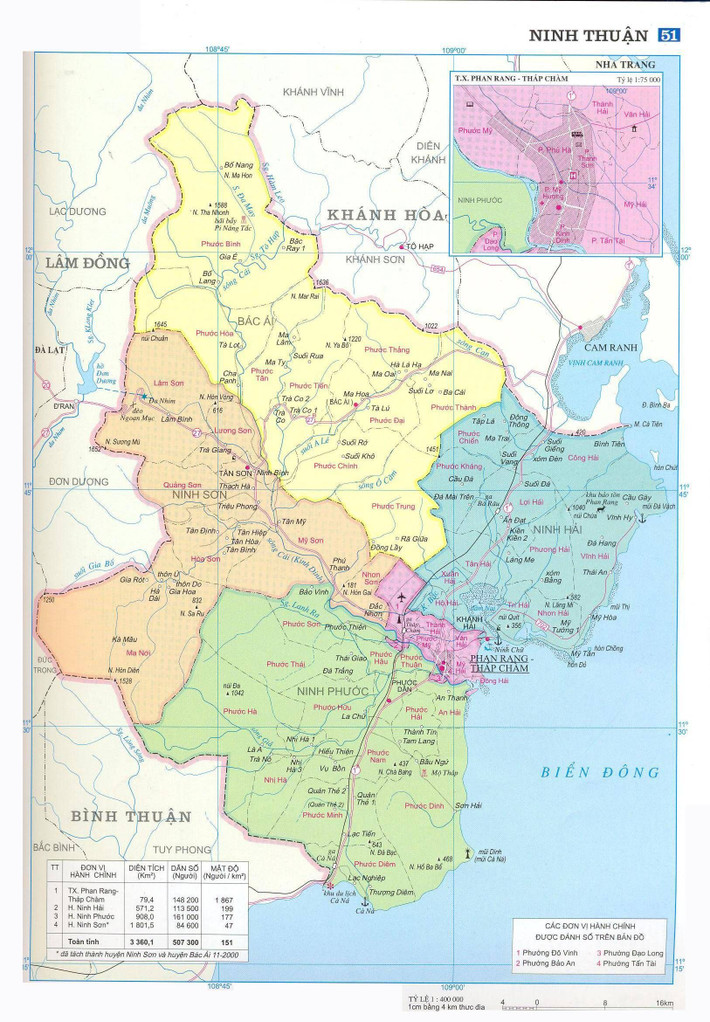 Dân số toàn tỉnh Ninh Thuận đạt 590.467 người (theo điều tra dân số ngày 1/4/2019).