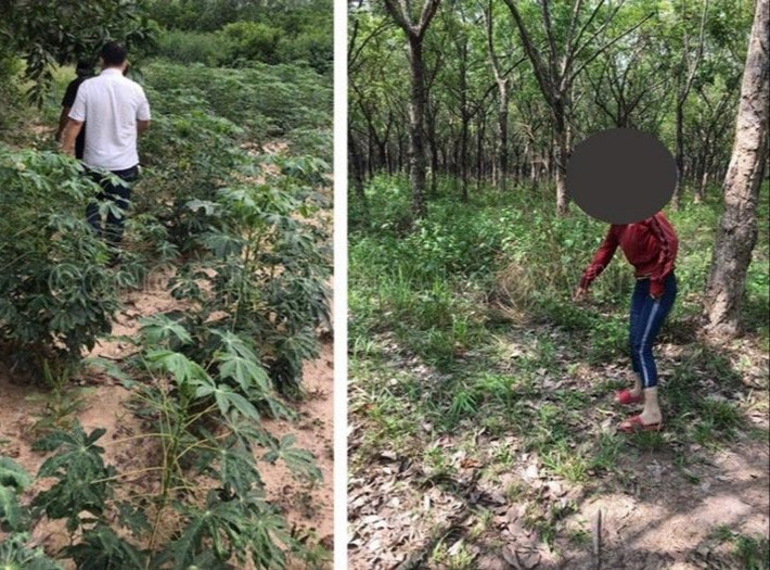 Lực lượng chức năng tiến hành thực nghiệm lại hiện trường. (Ảnh:CA ĐN)