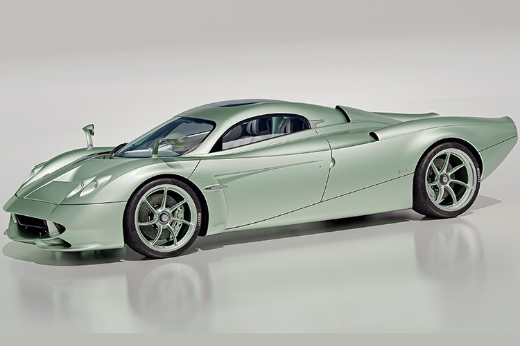 Huayra Codalunga Speedster mui trần được phát triển bởi bộ phận chế tác đặc biệt Pagani Grandi Complicazioni, lấy cảm hứng từ các mẫu xe đua đường trường những năm 1950 - 1960, đặc biệt là Porsche 917 - biểu tượng được chính Horacio Pagani yêu thích.