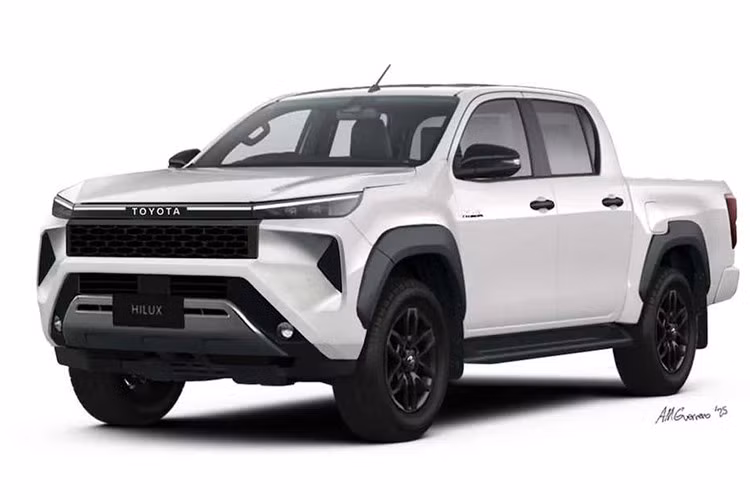 Toyota Hilux TRAVO 2026 mới sẽ ra mắt toàn cầu tại Thái Lan vào ngày 10/11/2025 tới đây. Đây là thế hệ thứ 9 của dòng xe bán tải Hilux, thay thế cho đời cũ được ra mắt cách đây 10 năm và được bán tại Thái với tên Hilux REVO.