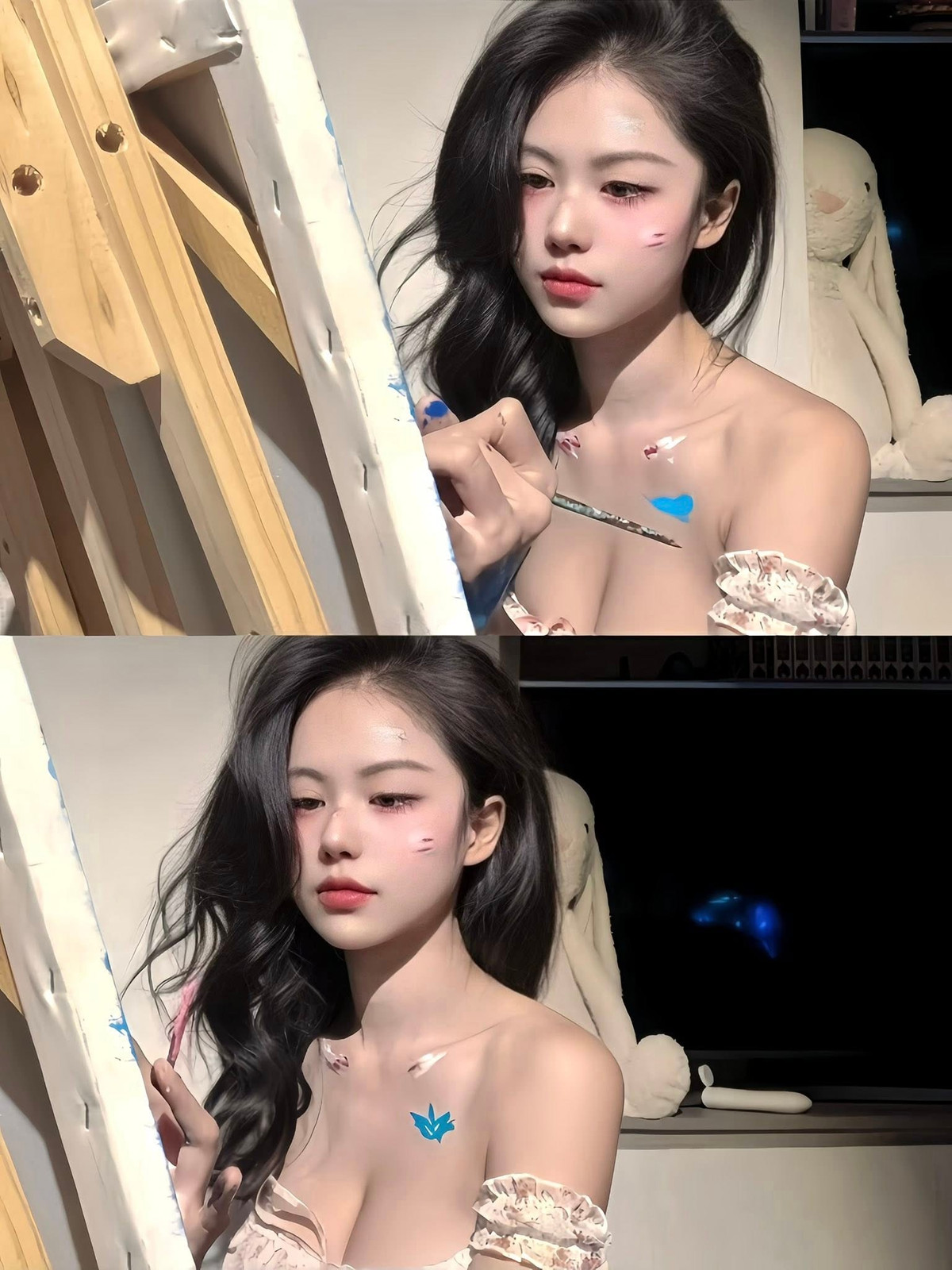 Một số bình luận trên mạng xã hội còn hài hước nhận xét rằng “nhìn như ảnh render bằng AI”, cho thấy ấn tượng mạnh mà nhan sắc của cô mang lại.