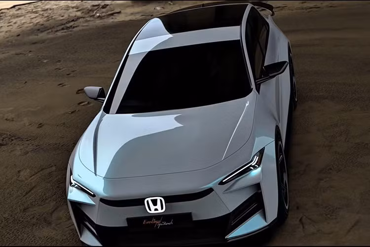 Kiểu dáng fastback tiếp tục được giữ lại, song nổi bật hơn nhờ cụm đèn hậu LED thiết kế mới, cánh gió lớn và hệ thống ống xả ba họng trung tâm đặt giữa – chi tiết gợi nhớ đến dòng GR Corolla của Toyota.