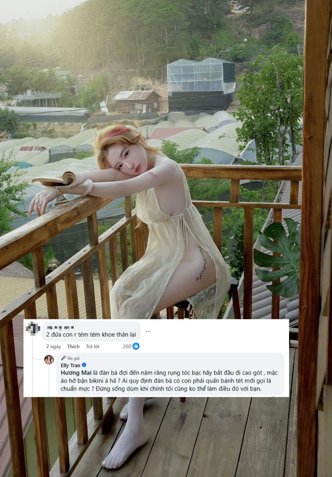 Không ít cư dân mạng dành lời khen vì phong độ sắc vóc của Elly dường như không hề thay đổi theo thời gian. Tuy nhiên, đi cùng những lời trầm trồ, cô cũng vấp phải nhiều bình luận chỉ trích từ người người xem.